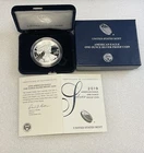 2019-S American Eagle 1 oz Silver Proof $1 Coin, w/Case and COA Uncertified