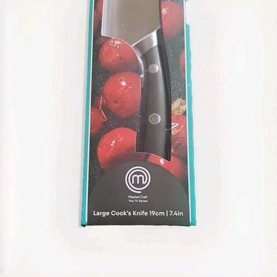 MasterChef The TV Series Chef's Knife 19cm Stainless Steel Black POM Handle