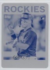 2025 Topps Archives 1964 Topps Printing Plate Cyan 1/1 Adael Amador #82 1s4s