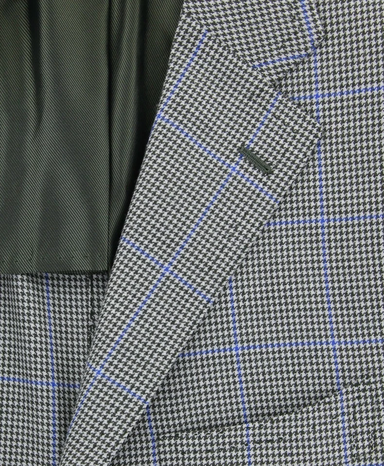 Abrigo deportivo de lujo Cesare Attolini verde oliva - 38/48 - (CA351355317) Foto 3 de 4