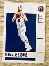 Domantas Sabonis 2019-20 Panini Encased RED SP /25 #44