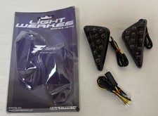 Competition Werkes Sportbike LED Flush Mount Rear Turn Signals #FD10-SMK #M742