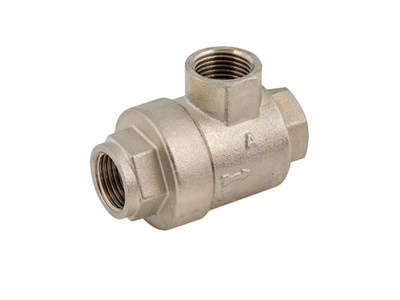 1/2'' BSP Schnellauslassventil, Messing vernickelt (0-10 bar) für Druckluft