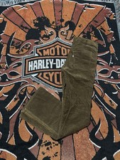 Vintage 60s 70s Levi  s White Tab Flare Corduroy Pants Brown 30x34.5 RARE