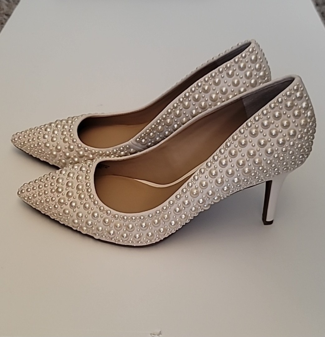 New White Pearl Pumps by I.N.C Brand New in Box
