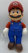 The Super Mario Bros Movie 2023 Poseable Plush Mario Nintendo