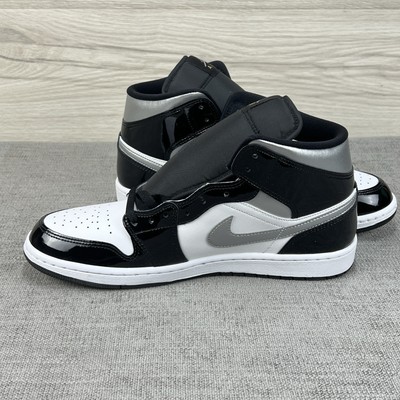 Nike Air Jordan 1 Mid SE Black Metallic Silver White HV0789-010