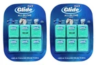 12 Units Oral B Glide Dental Floss Mint All In One Comfort Plus 6 Count x 2
