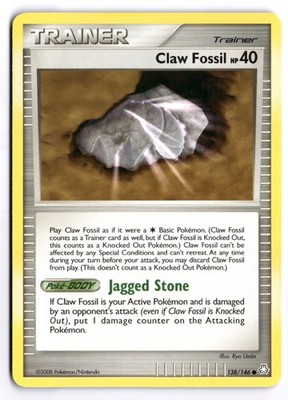 Claw Fossil - LA #138/146 Legends Awakened Common Normal MP