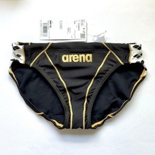 arena arena competitive swimsuit competition pants training briefs gold size O