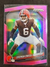 2025 Prizm Football - Jeremiah Owusu-Koramoah [Pink Prizm] #159 BROWNS
