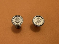 (2) DISSTON STEEL HAND SAW MEDALLION SCREWS & NUTS - U.S.A. - NEW - FREE SHIP