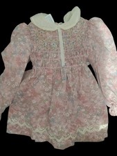 Girls Vintage Dress Polly Flinders Size 2T