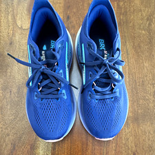 Brooks Glycerin GTS 22 Women s Mesh Lace-Up Sneakers Blue Ribbon Dianthus