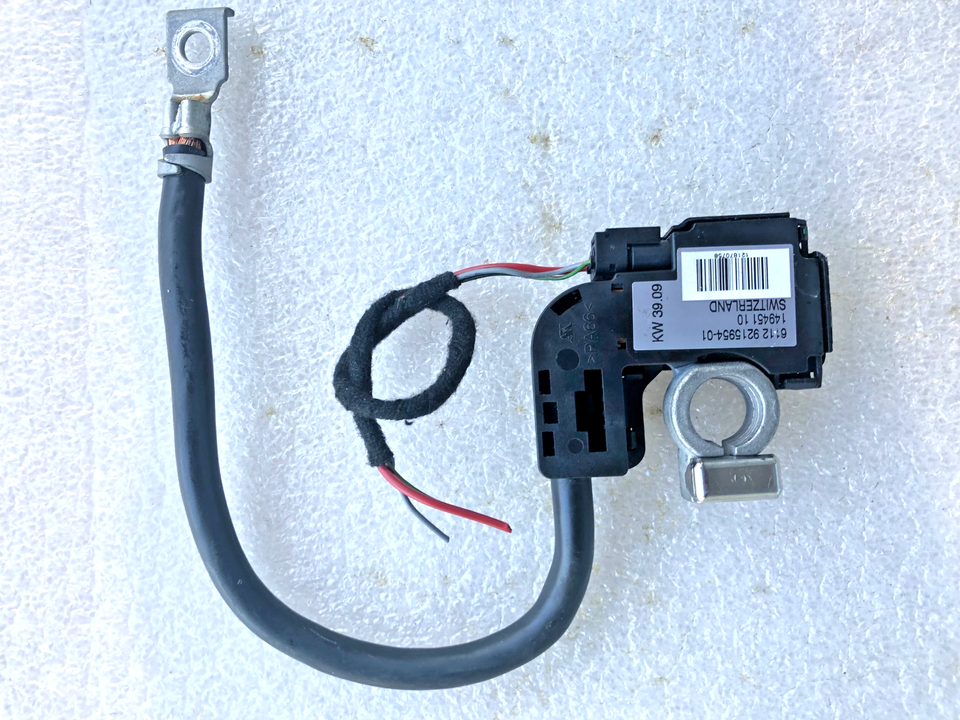 BMW E70 X5 E71 X6 NEGATIVE TERMINAL BATTERY CABLE INTELLIGENT IBS ...