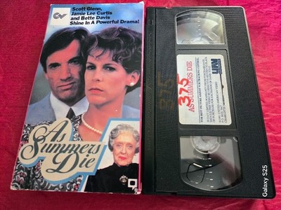 As Summers Die   VHS, 1989)  1950's  JAMIE LEE CURTIS, SCOTT GLENN, BETTE DAVIS,