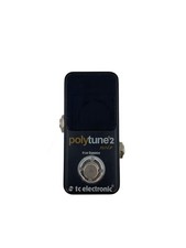 TC ELECTRONIC POLYTUNE 2 MINI POLYPHONIC COMPACT PEDAL TUNER USED