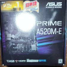 ASUS PRIME A520M-E Micro ATX MB AM4 Socket DDR4 64GB RAM Support Unused