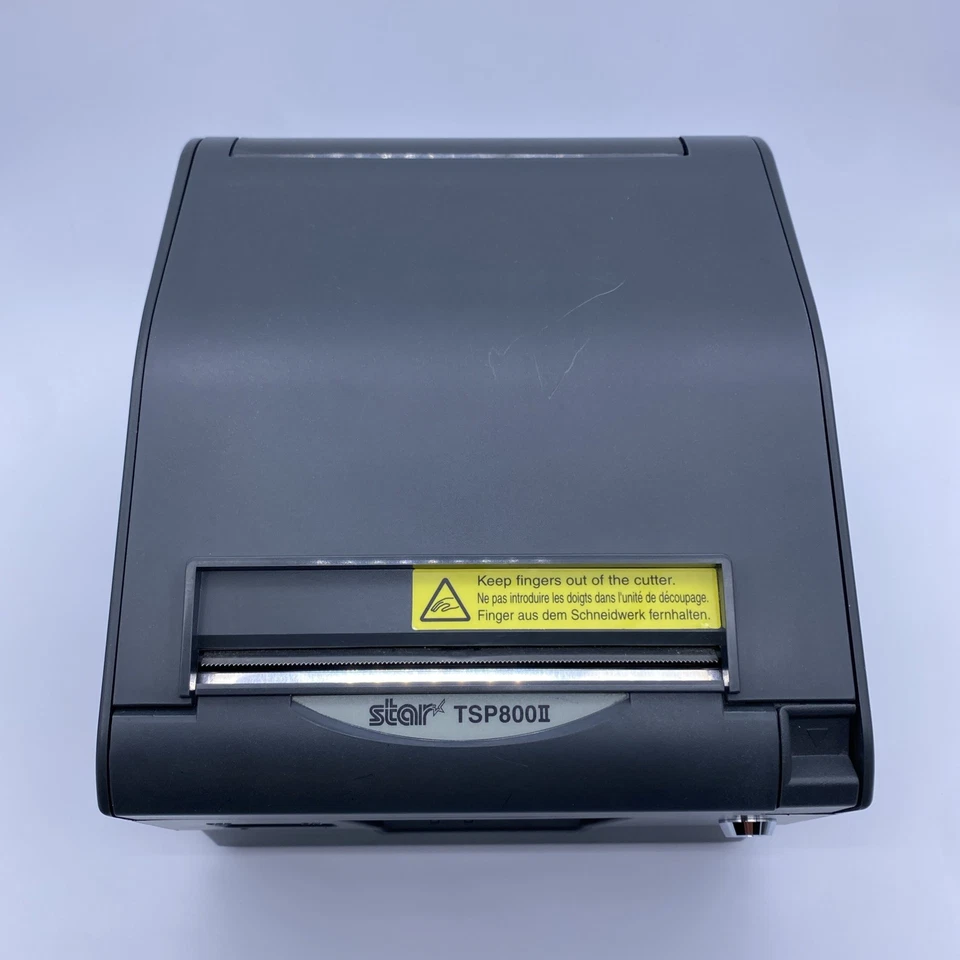 Star Micronics TSP800II POS Thermal Label Printer - TESTED w/ AC ADAPTER + KEY!! - Image 3 of 4