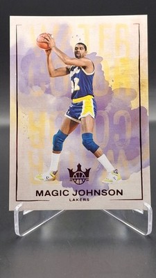 2024-25 Panini Court Kings Magic Johnson Water Color Ruby 144/149 Lakers #28