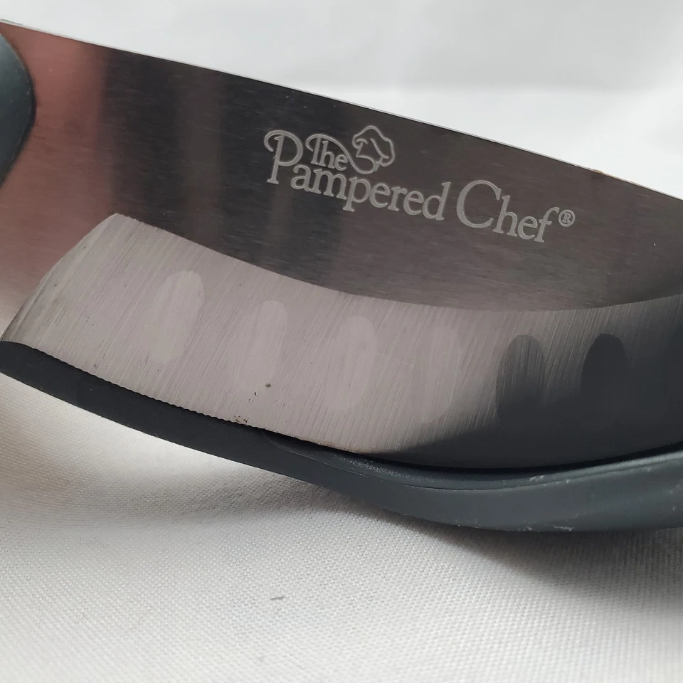 Pampered Chef Double Dual Salad Kitchen Scissors Pre Owned - Image 2 of 4