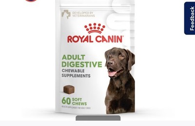 Royal Canin Puppy Supplement Soft Chews for Immunity & Digestion, 60 5.29 Oz