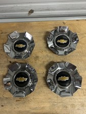 Chevrolet Tahoe 1500 Silverado 2011 Chrome Center Caps OEM 9597345 SET