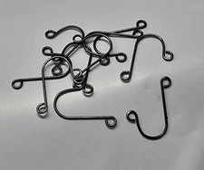 10X VINTAGE 18 SIZE HAMILTON ALL GRADES POCKET WATCH SETTING LEVER SPRINGS