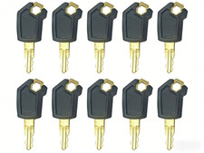  10 Heavy Equipment Key Set Ignition Keys for CAT Caterpillar New Style 5P8500