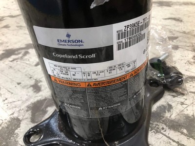 COPELAND ZP39K5E-TF7-830 3 TON AC/HP SCROLL COMPRESSOR, 380/60/3