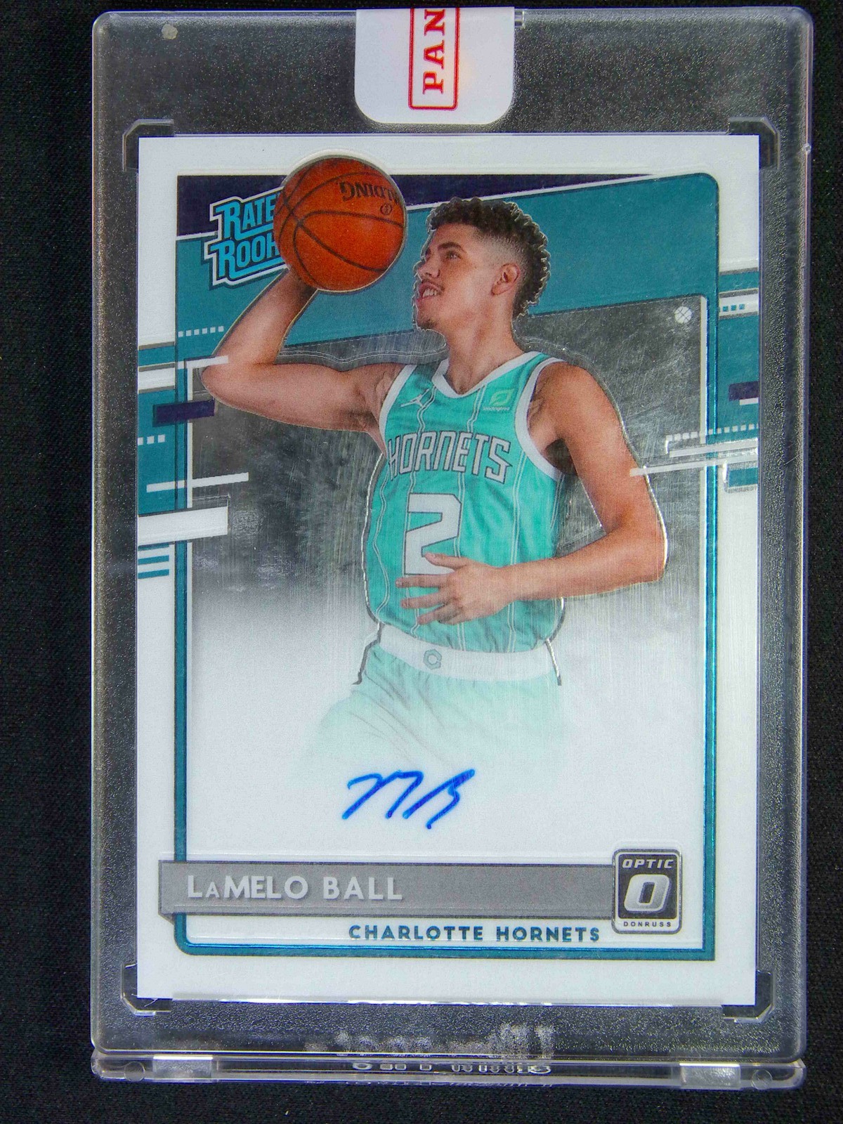 2020-21 Panini Donruss Optic LaMelo Ball #153 RC Rated Rookie Auto