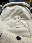 BABYZEN YO-YO+ fleece lined hooded stroller footmuff Navy Blue — photo 4