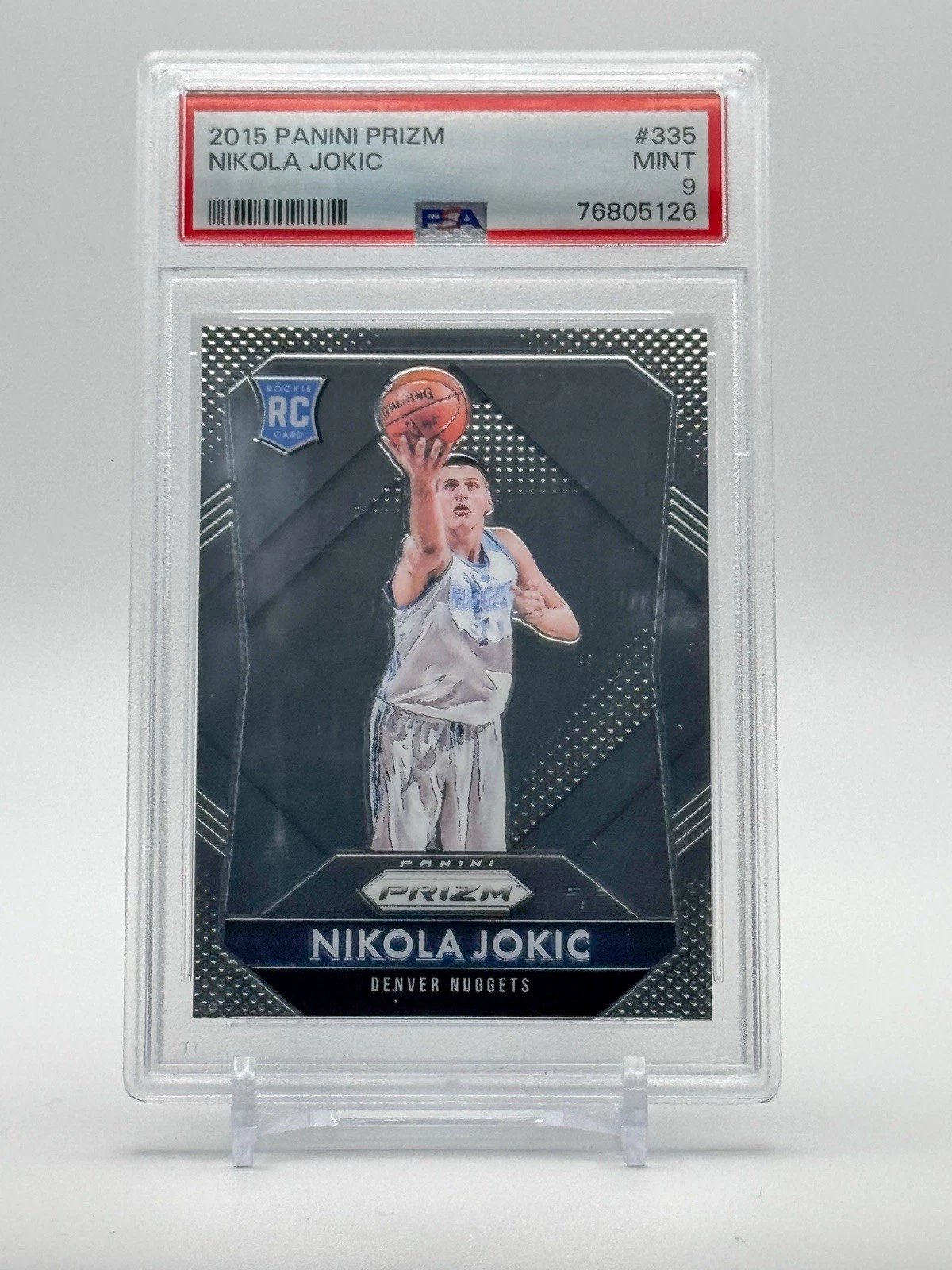 Nikola Jokic trading card