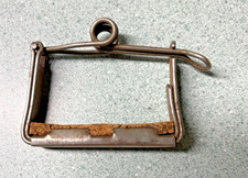 Vintage marked ELTON spring action 1920's or 30's guitar capo NICE RARE