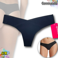 NWT Commando Women's S/M Classic Thong CT01 Black