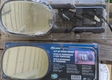 Set Of 2 K-source Fit System 3891universal Clip-on Trailer Towing Mirrors