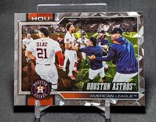 Houston Astros Diamante Foil Team Card Cam Smith/Altuve 2026 Topps Series 1 #89