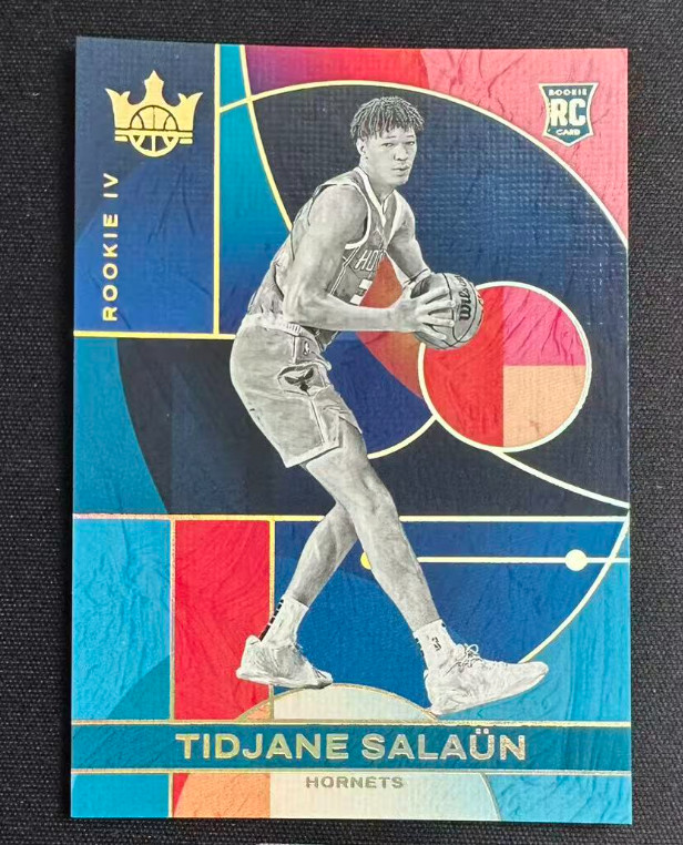 Tidjane Salaun 2024-25 Panini Court Kings RC Rookie IV SSP Case Hit #209