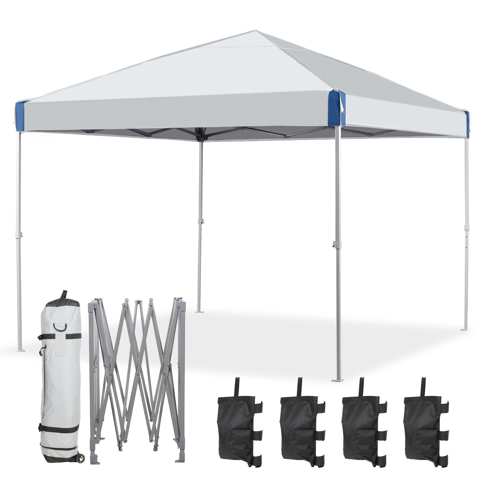 Tent With Roller Bag Portable Oxford Shade