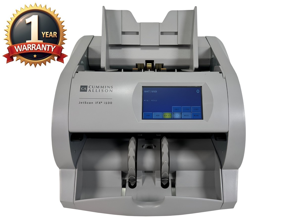 🚀 Cummins Allison i101 JetScan iFX i100 Cash Counter w
