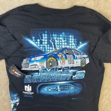 Dale Earnhardt Jr Chase NASCAR T-Shirt Mens M Black 88 Wrap Around Graphic 2015