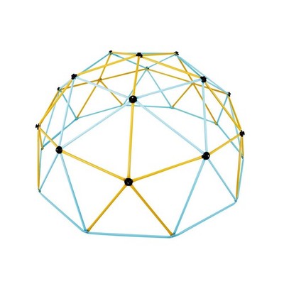 Robust 10FT Geometric Climber Dome 750lb Structural Integrity Proven