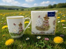 Villeroy Noch Spring Awakening Bunny Tales 1x Tasse + Servierten 🐰🌸 Ostern