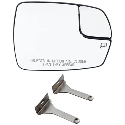 Mirror Glass  Right Hand Side Heated Passenger for Ford Edge 2015-2018