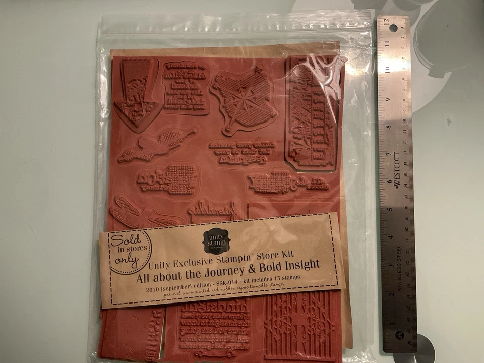 Ежемесячный набор марок Unity Stamp Company «All About the Journey & Bold Insight» SSK-014 - Изображение 2 из 4
