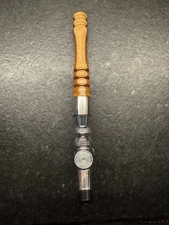 CUSTOM CANARY WOOD Beer Tap Handle Hand Turned Unique Handmade Draft Beer