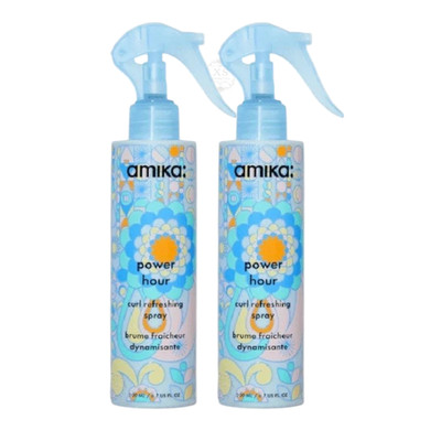 AMIKA Power Hour Curl Refreshing Spray 6.7 oz Lot of 2