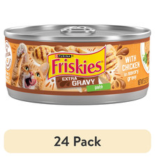 (24 Pack) Purina Pate, Extra Gravy with Chicken, Wet Cat Food, 5.5 Oz Can 1.96 per gallon