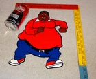 VINTAGE FAT ALBERT TV SHOW CARTOON 12" ENAMEL METAL BILL COSBY GASOLINE OIL SIGN