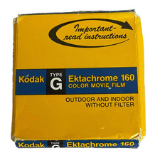 KODAK Type G Ektachrome Super 8 Color Movie Film Unopened Box 50 ft.
